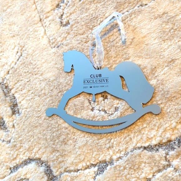 NIB Hallmark 2021 Keepsake Ornament Rocking Horse Gift - Picture 2 of 6